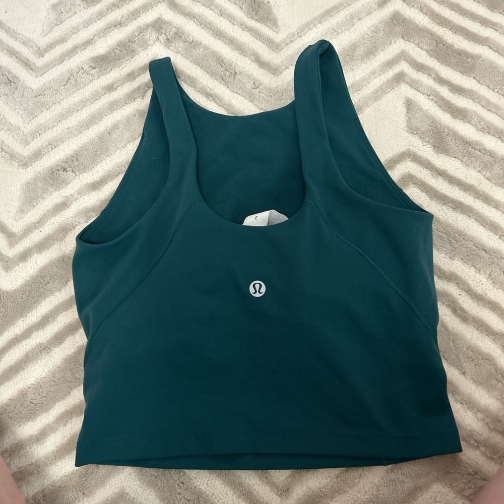 Lululemon Deep Teal Activewear Top